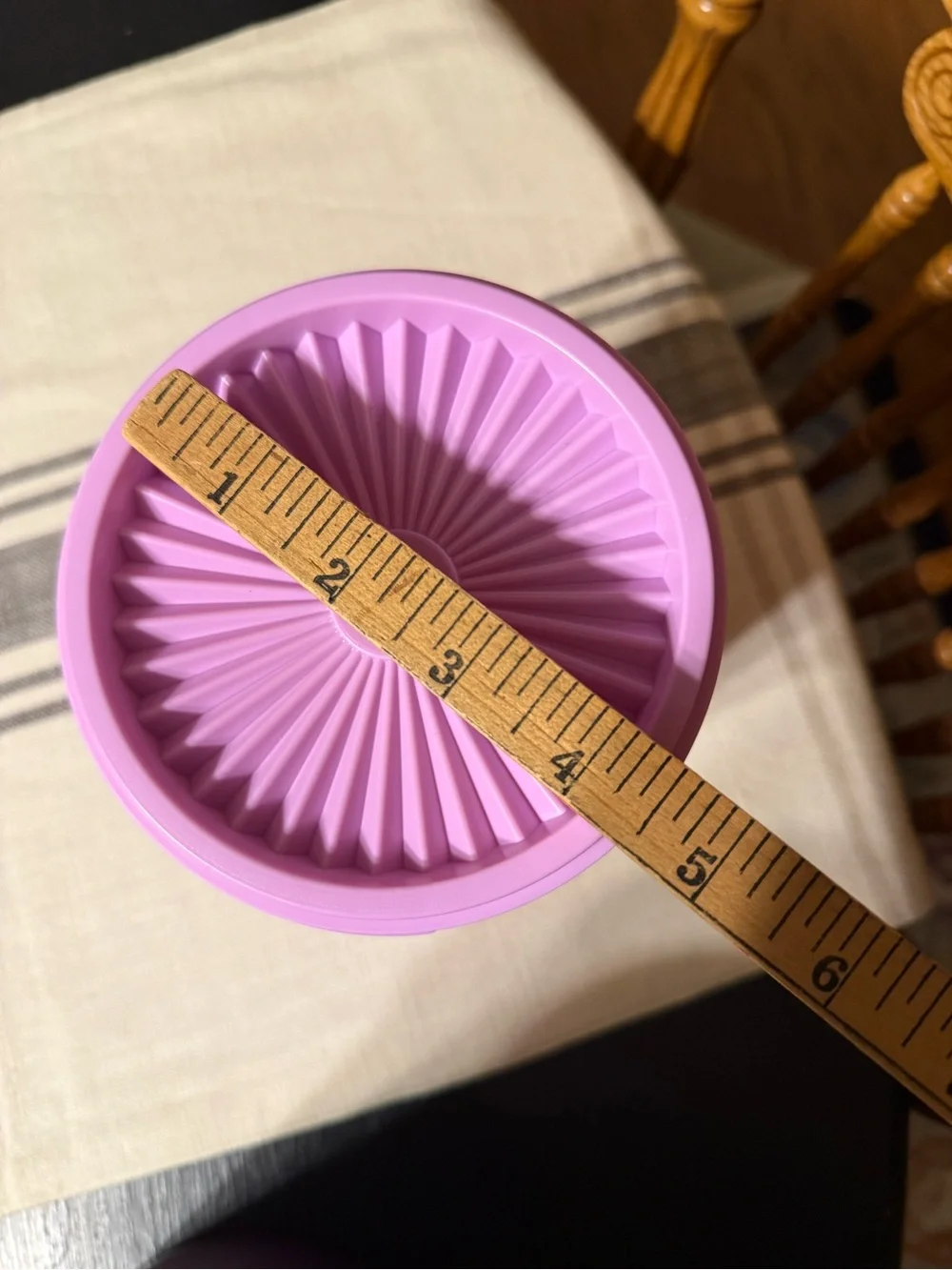 Tupperware Heritage 3-piece purple canister set
